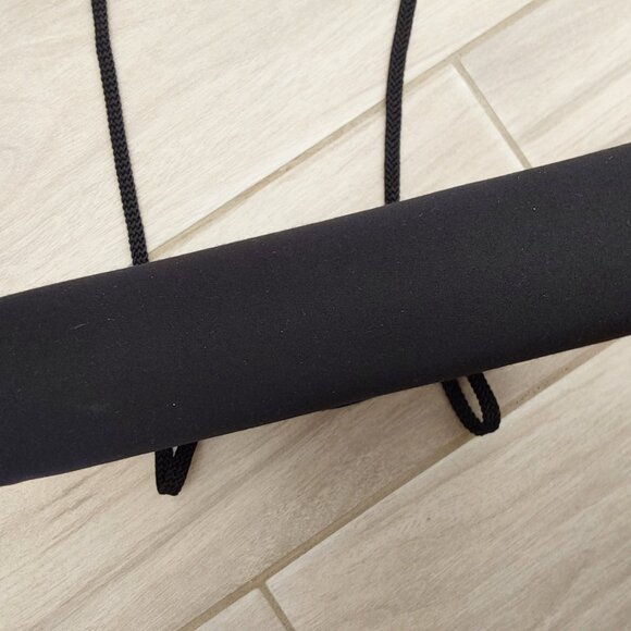 Marshall Field Vintage Black Fabric Crossbody Hard Shell Evening Handbag. - Picture 4 of 6